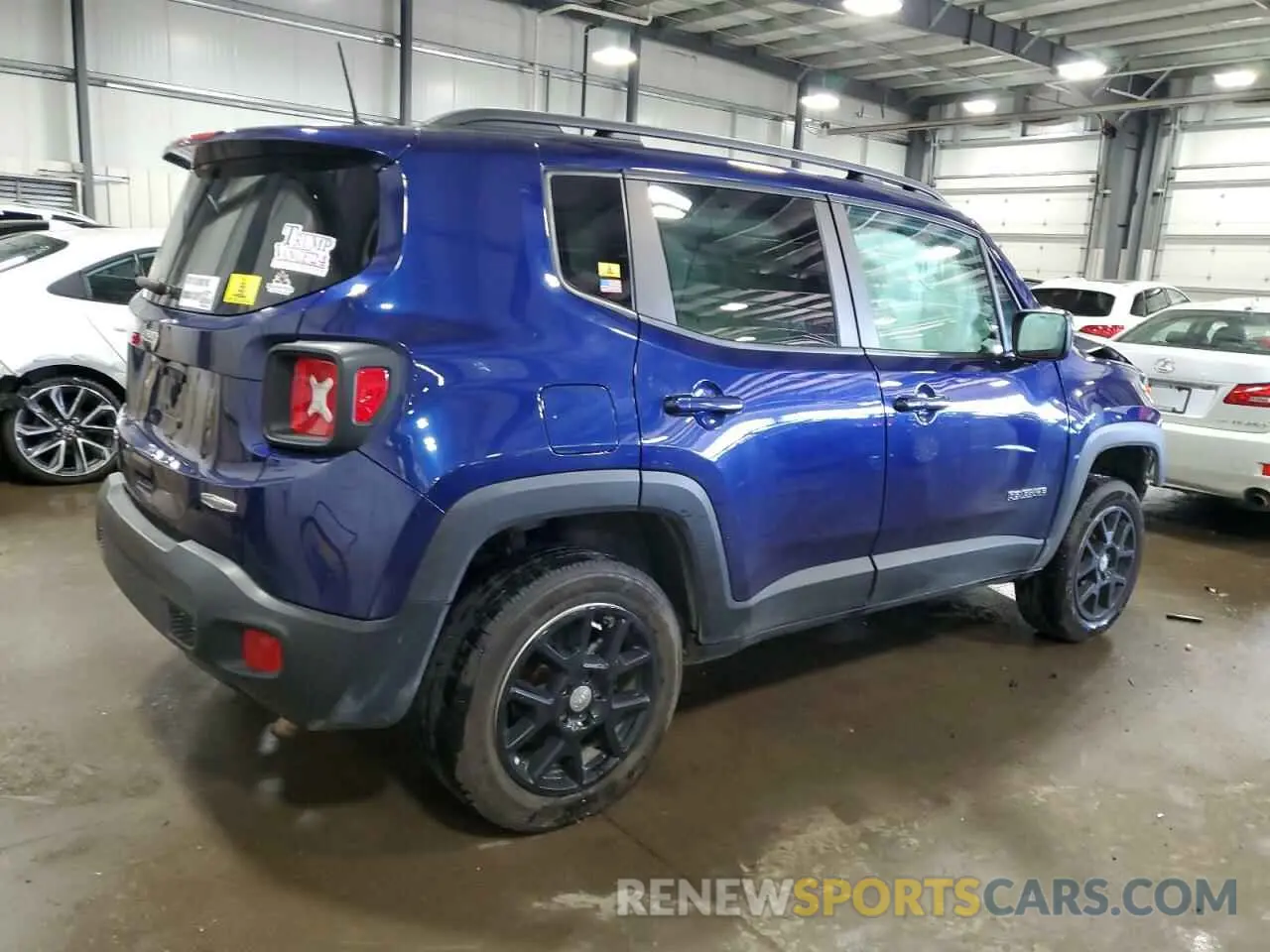 3 Photograph of a damaged car ZACNJBBB0KPK10010 JEEP RENEGADE 2019