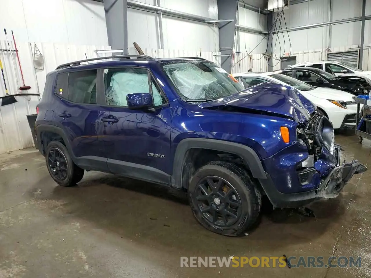 4 Photograph of a damaged car ZACNJBBB0KPK10010 JEEP RENEGADE 2019