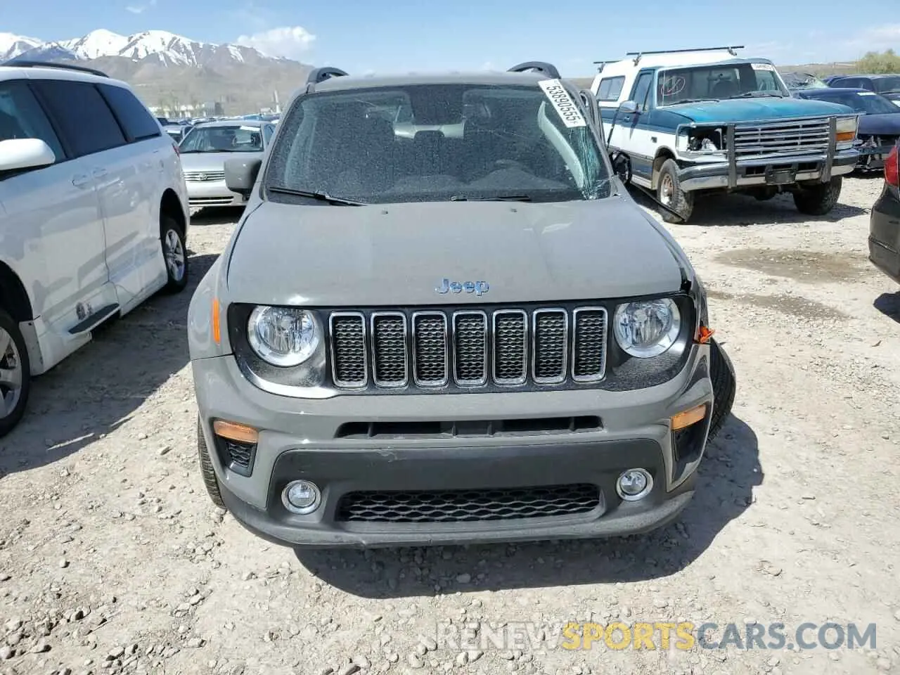 5 Photograph of a damaged car ZACNJBBB0KPK73964 JEEP RENEGADE 2019