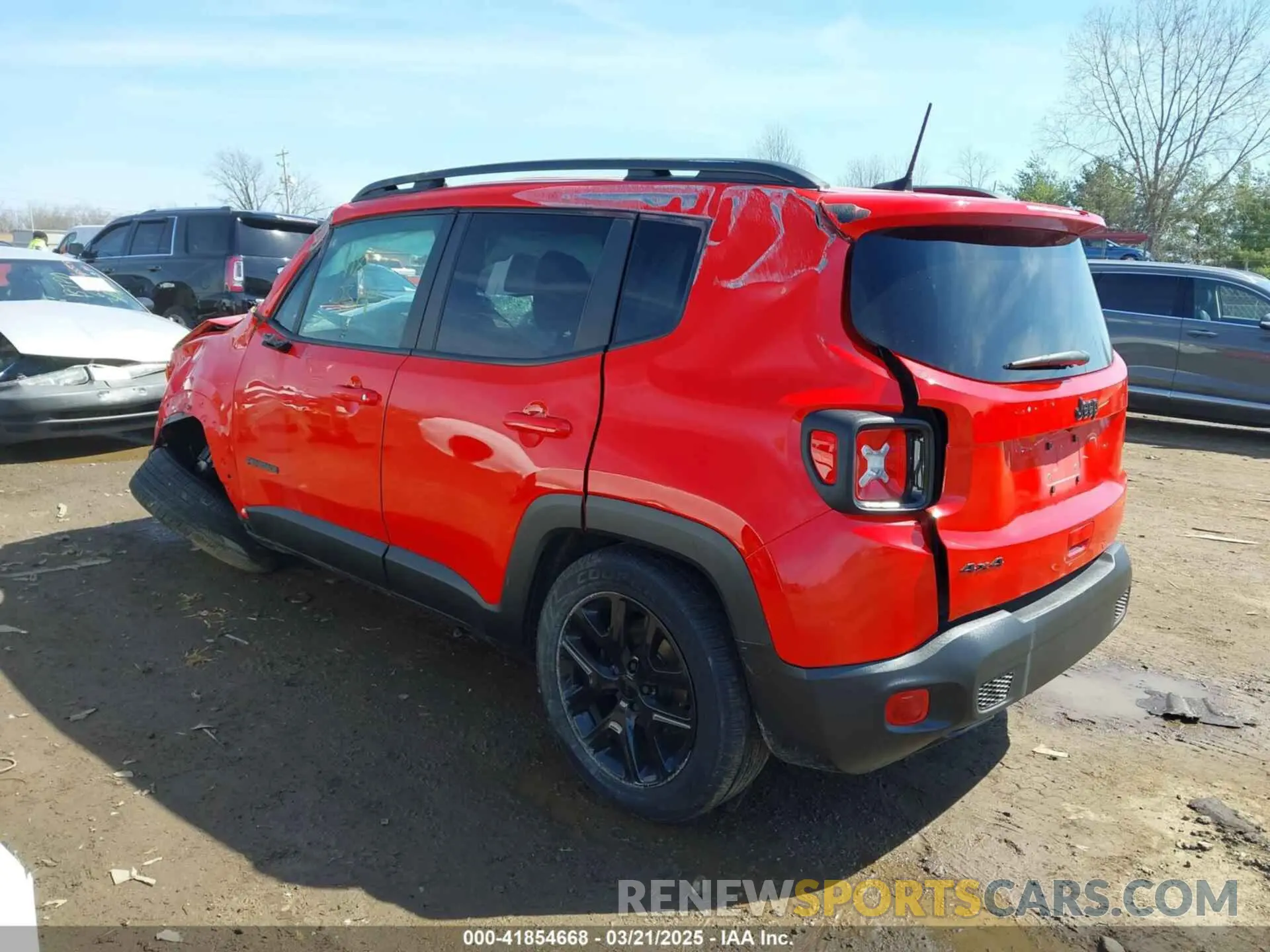 3 Photograph of a damaged car ZACNJBBB1KPK02773 JEEP RENEGADE 2019