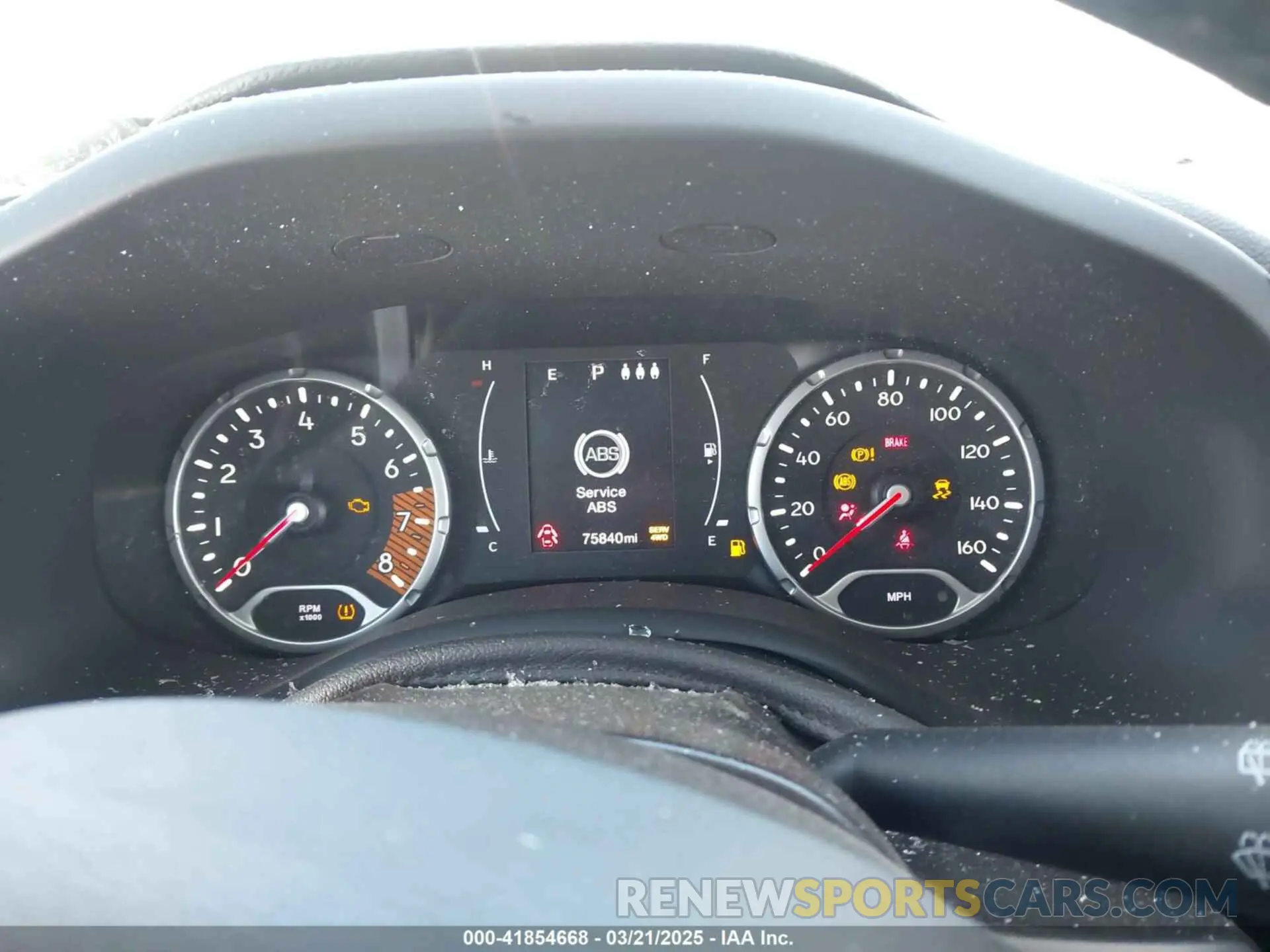 7 Photograph of a damaged car ZACNJBBB1KPK02773 JEEP RENEGADE 2019