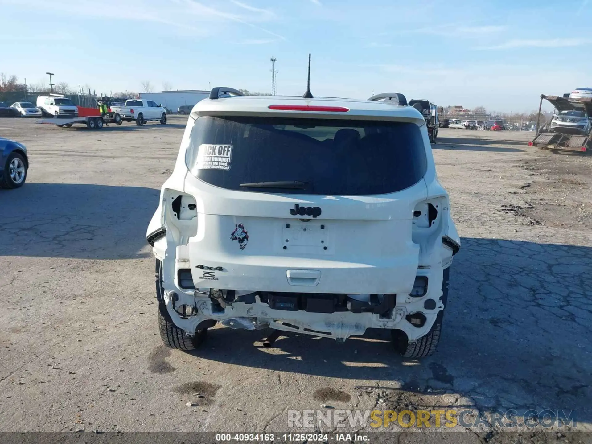 17 Photograph of a damaged car ZACNJBBB1KPK16687 JEEP RENEGADE 2019