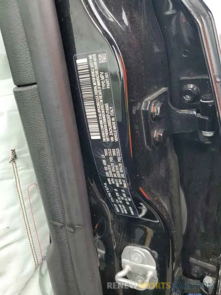 13 Photograph of a damaged car ZACNJBBB2KPJ74885 JEEP RENEGADE 2019