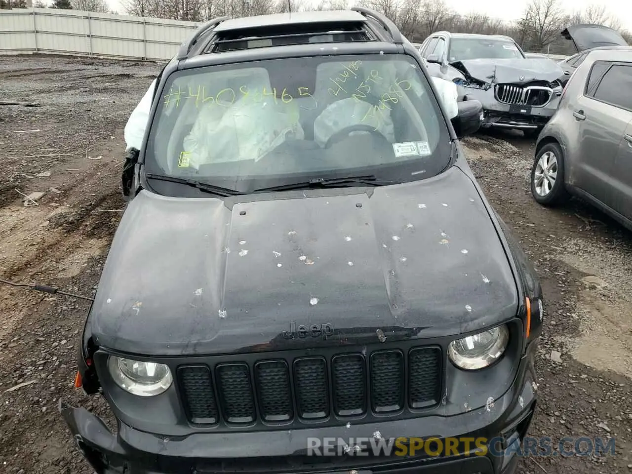 5 Photograph of a damaged car ZACNJBBB2KPJ74885 JEEP RENEGADE 2019