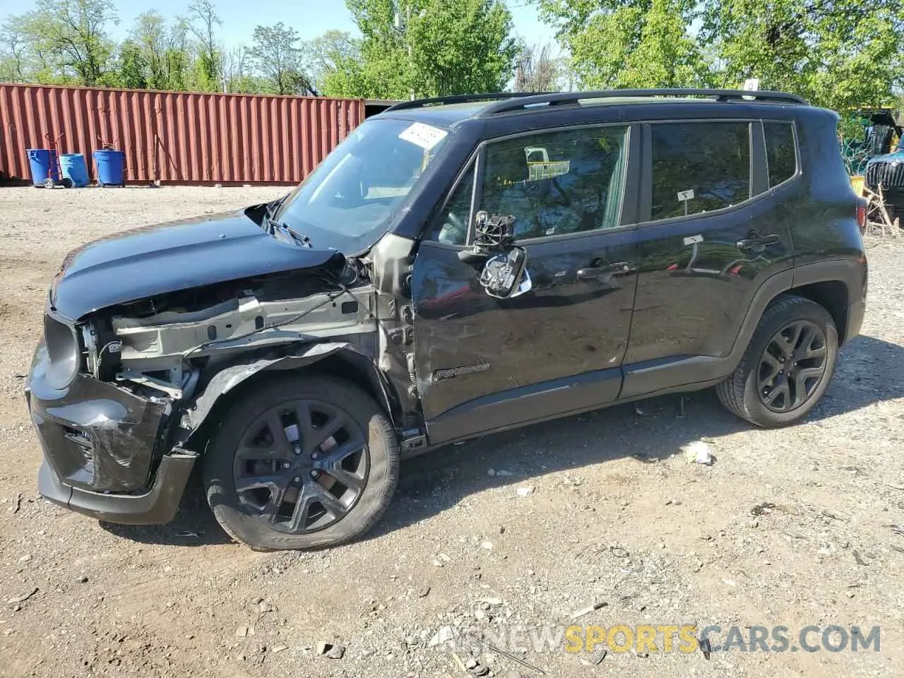 1 Photograph of a damaged car ZACNJBBB2KPJ99916 JEEP RENEGADE 2019