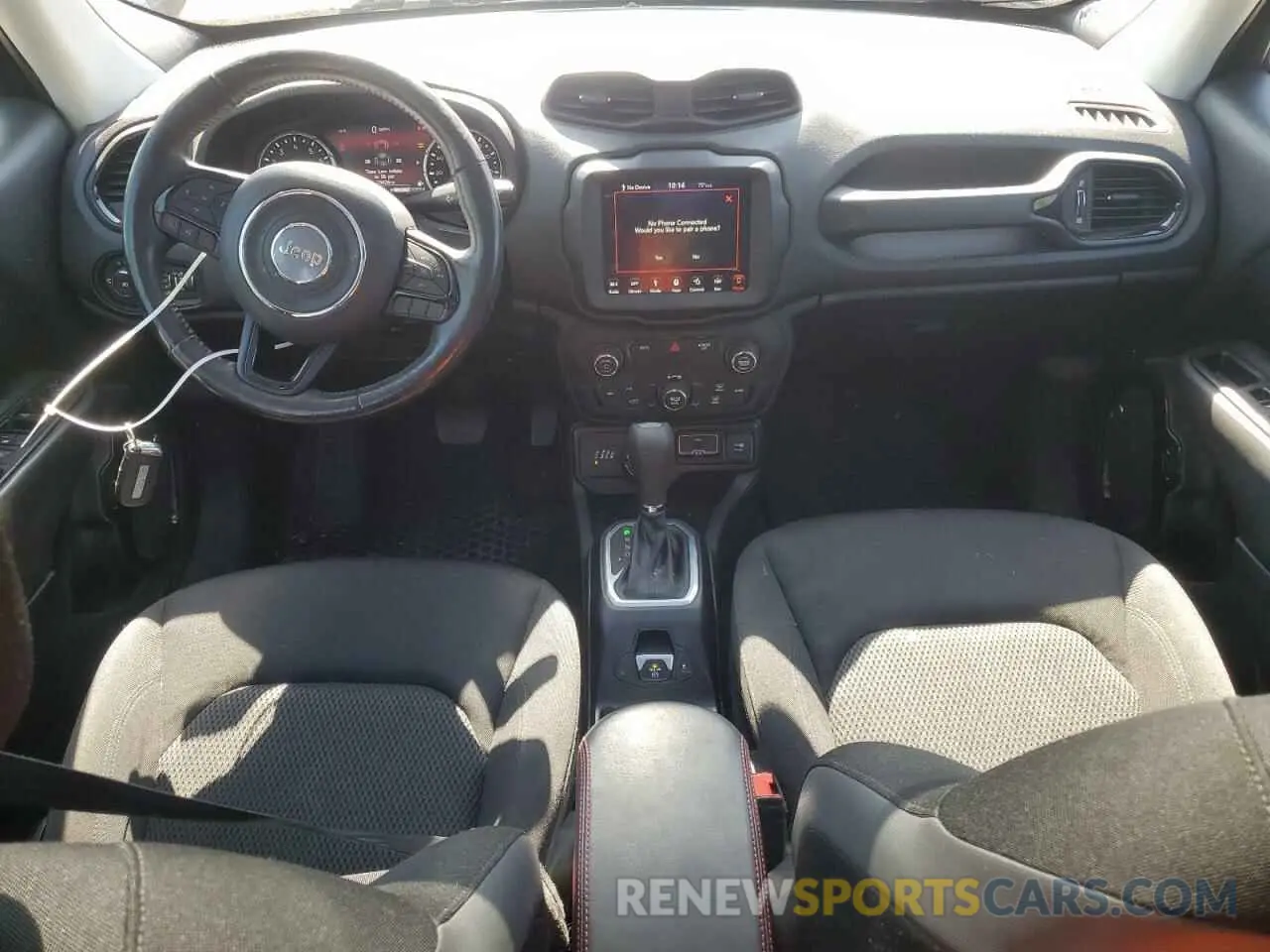 8 Photograph of a damaged car ZACNJBBB2KPJ99916 JEEP RENEGADE 2019