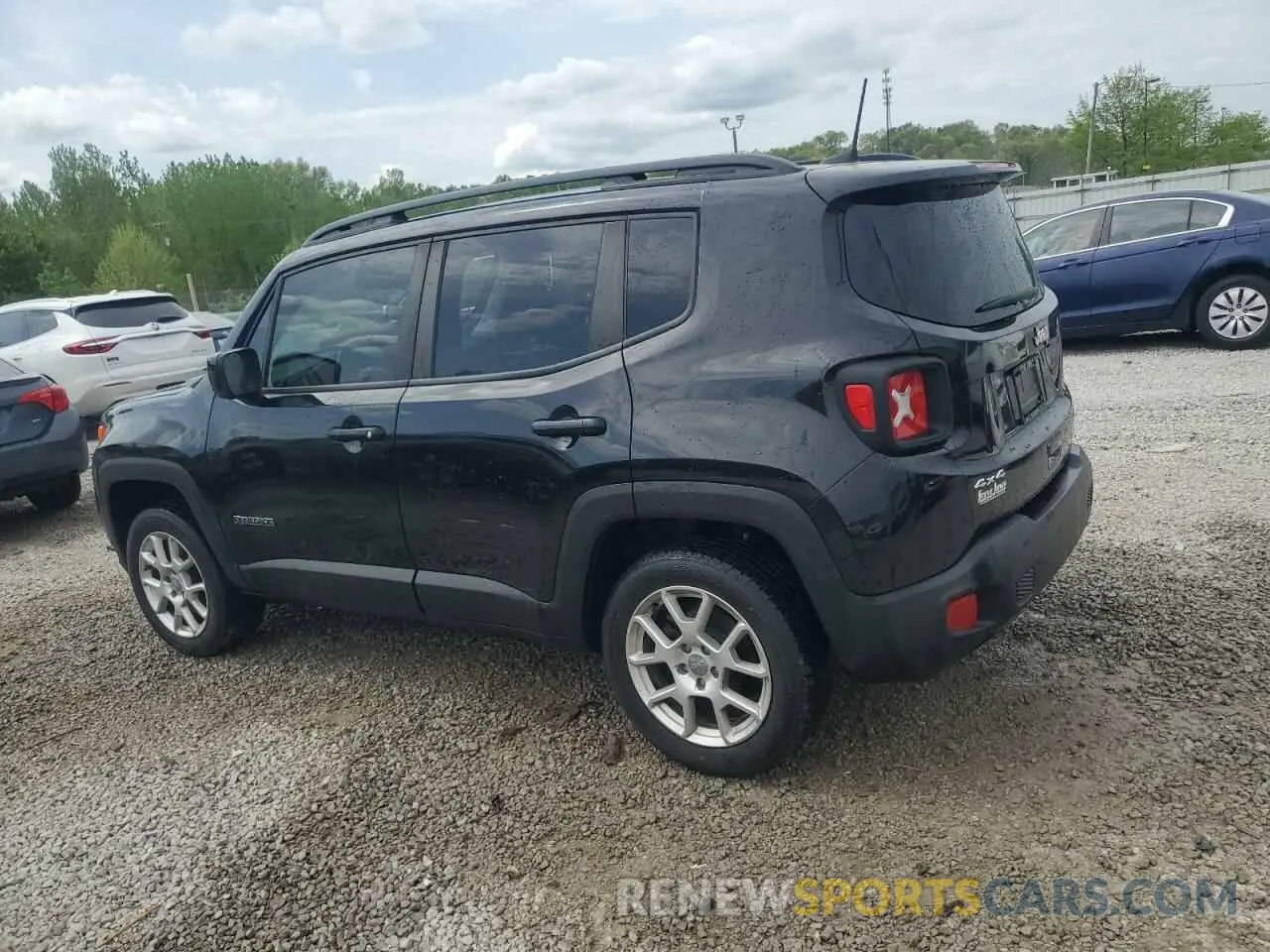 2 Photograph of a damaged car ZACNJBBB2KPK00630 JEEP RENEGADE 2019