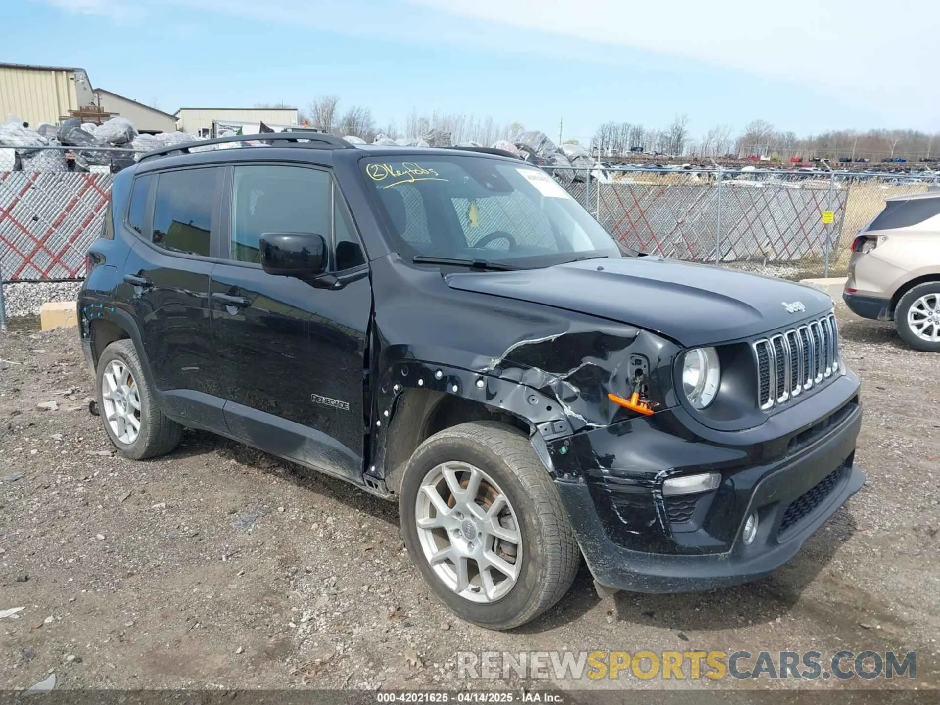 1 Photograph of a damaged car ZACNJBBB2KPK15600 JEEP RENEGADE 2019