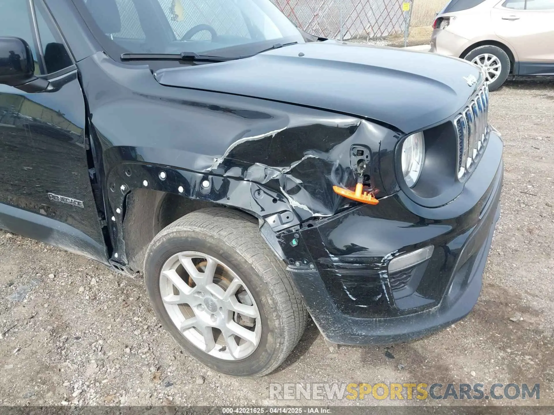 6 Photograph of a damaged car ZACNJBBB2KPK15600 JEEP RENEGADE 2019
