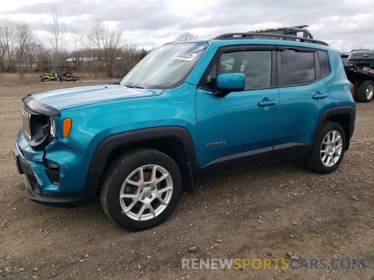 1 Photograph of a damaged car ZACNJBBB2KPK55823 JEEP RENEGADE 2019