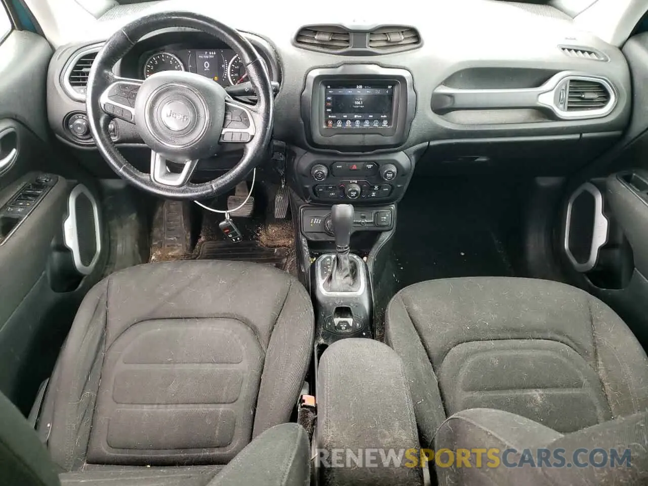 8 Photograph of a damaged car ZACNJBBB2KPK55823 JEEP RENEGADE 2019