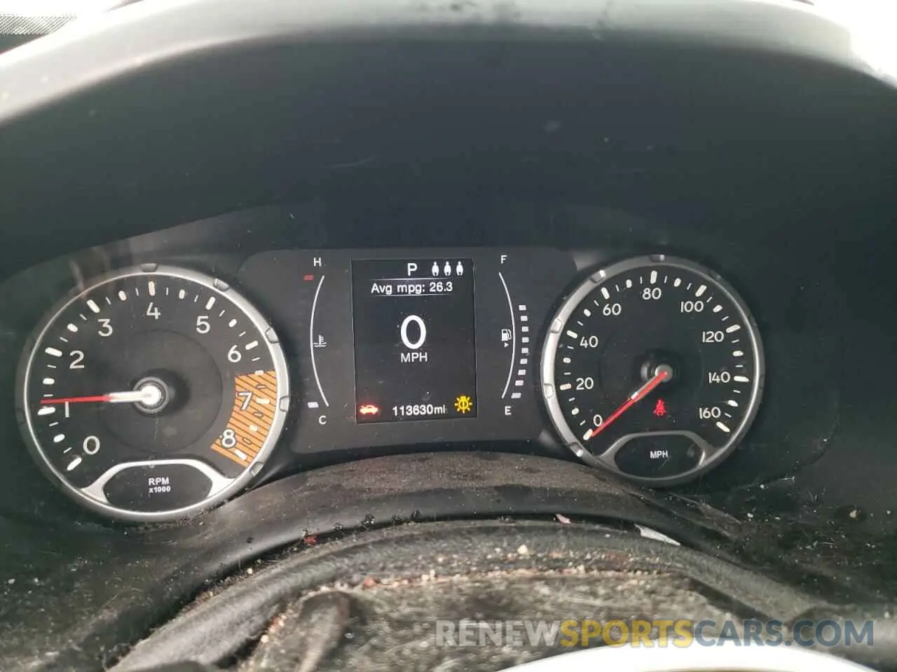 9 Photograph of a damaged car ZACNJBBB2KPK55823 JEEP RENEGADE 2019