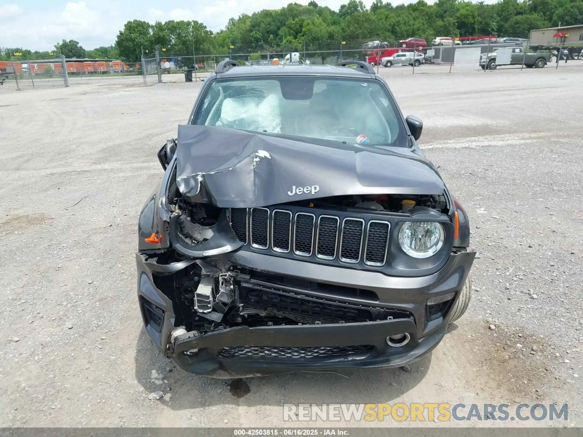12 Photograph of a damaged car ZACNJBBB3KPK07991 JEEP RENEGADE 2019