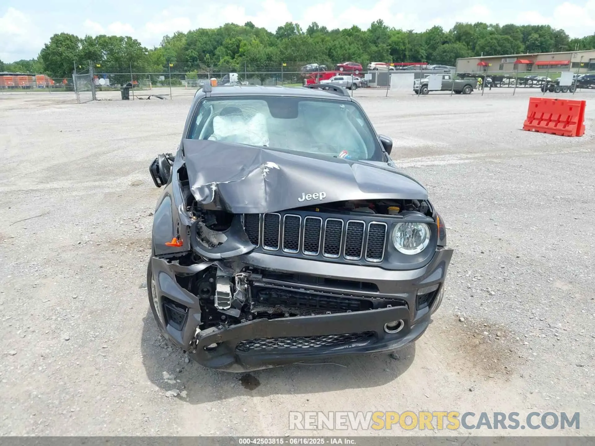 6 Photograph of a damaged car ZACNJBBB3KPK07991 JEEP RENEGADE 2019