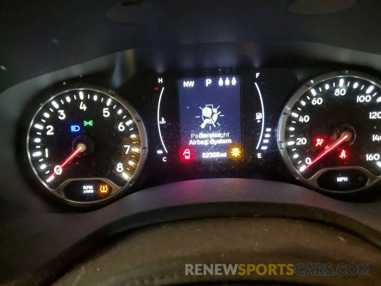 9 Photograph of a damaged car ZACNJBBB3KPK55703 JEEP RENEGADE 2019
