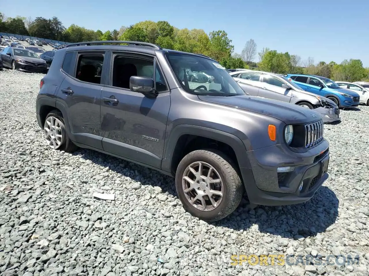 4 Photograph of a damaged car ZACNJBBB3KPK72100 JEEP RENEGADE 2019