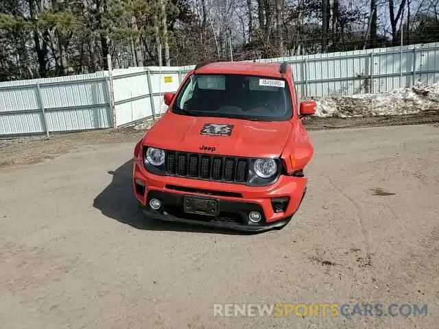 10 Photograph of a damaged car ZACNJBBB4KPK01973 JEEP RENEGADE 2019
