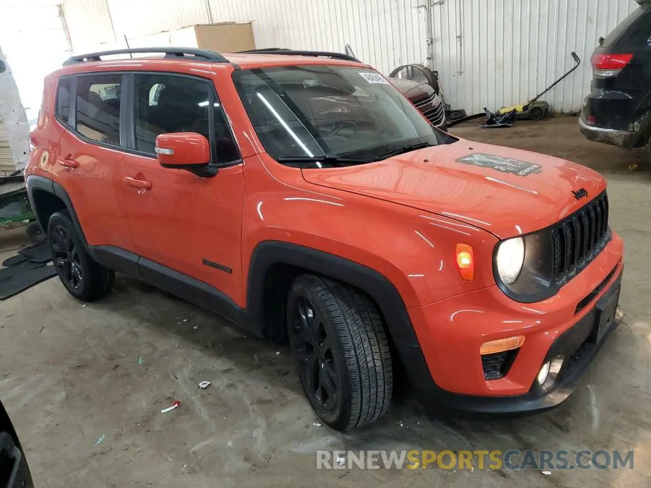 4 Photograph of a damaged car ZACNJBBB4KPK01973 JEEP RENEGADE 2019