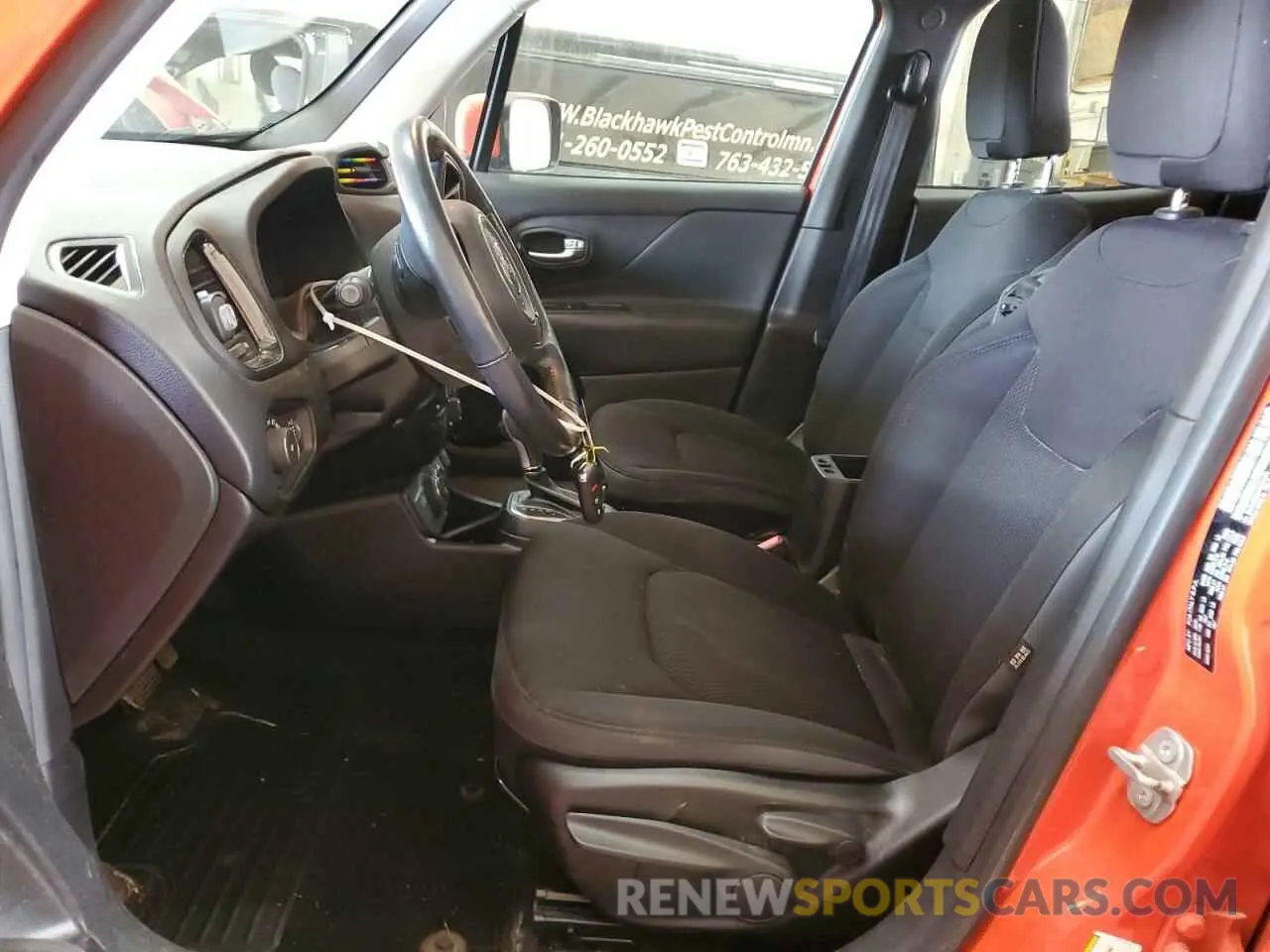 7 Photograph of a damaged car ZACNJBBB4KPK01973 JEEP RENEGADE 2019