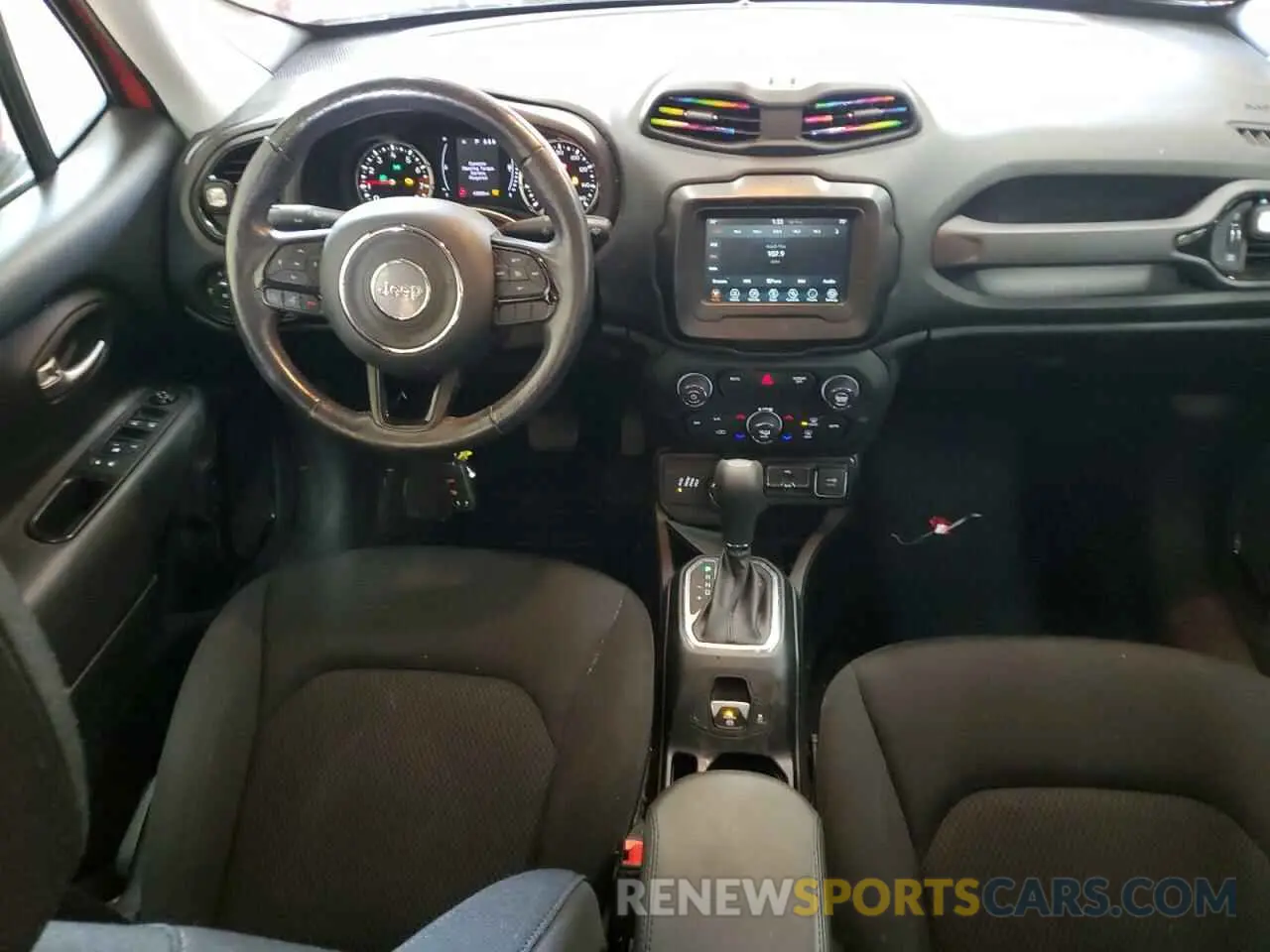 8 Photograph of a damaged car ZACNJBBB4KPK01973 JEEP RENEGADE 2019
