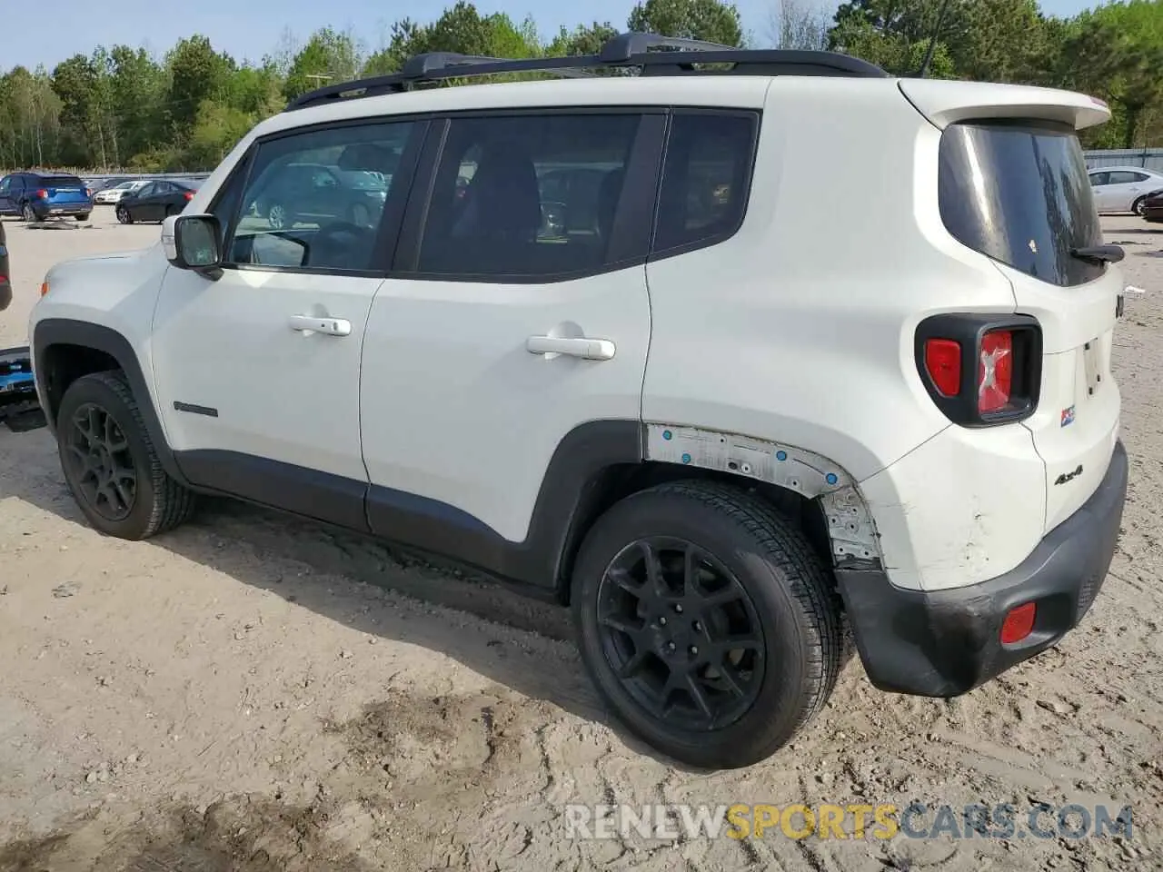 2 Photograph of a damaged car ZACNJBBB4KPK42233 JEEP RENEGADE 2019