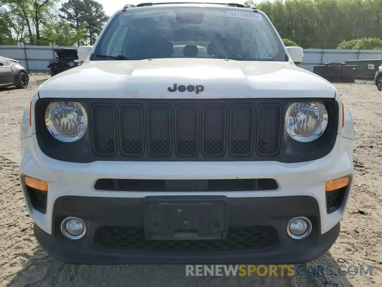 5 Photograph of a damaged car ZACNJBBB4KPK42233 JEEP RENEGADE 2019
