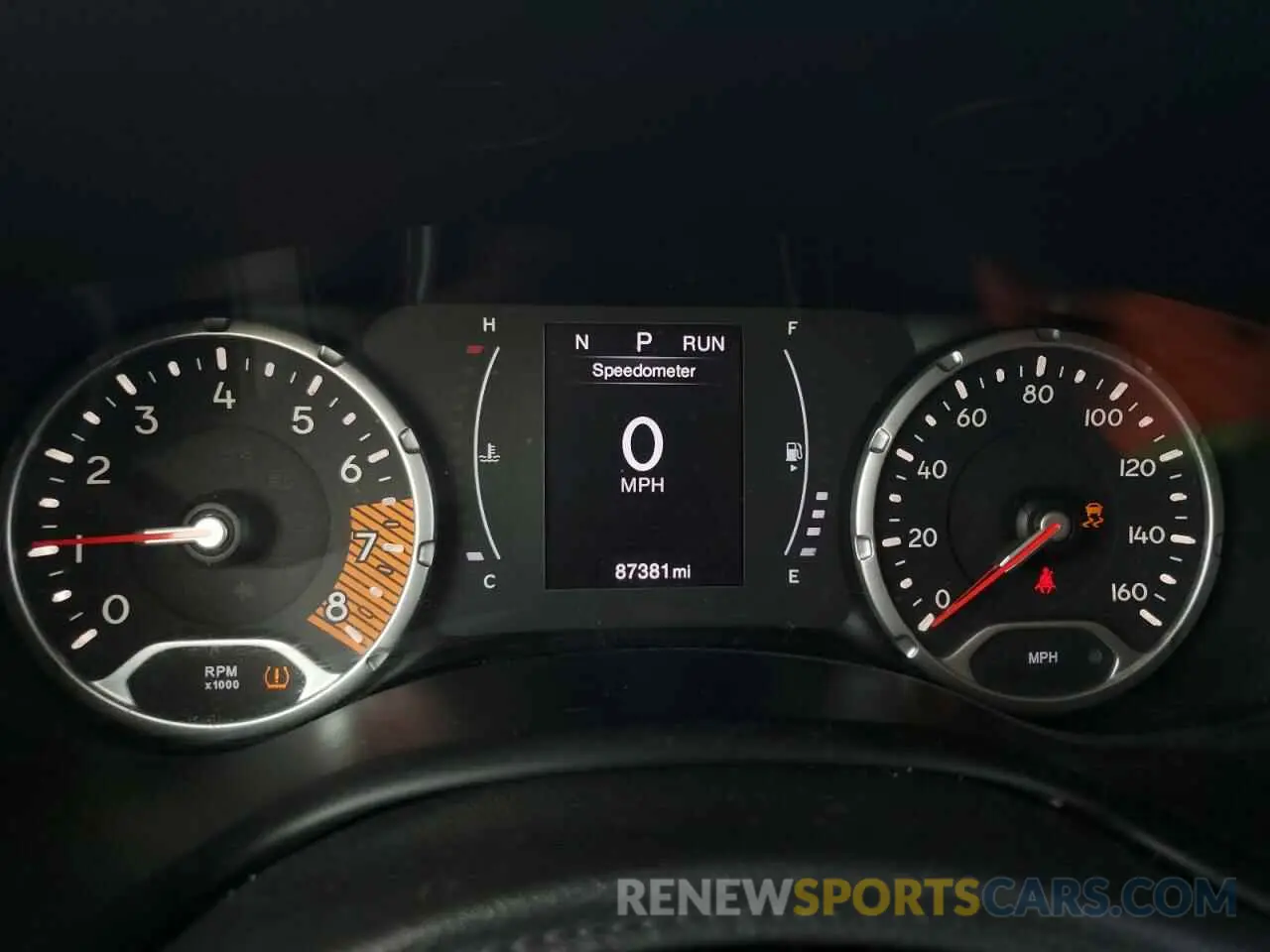 9 Photograph of a damaged car ZACNJBBB4KPK42233 JEEP RENEGADE 2019