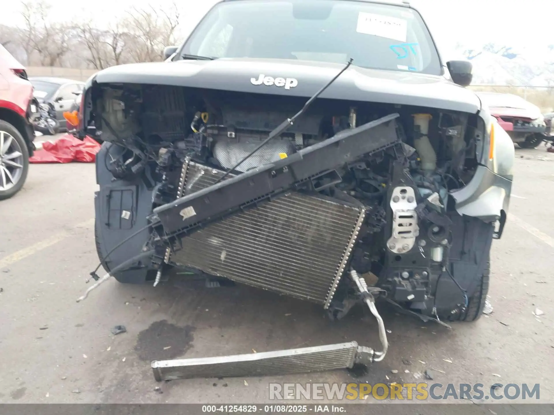 6 Photograph of a damaged car ZACNJBBB4KPK64698 JEEP RENEGADE 2019
