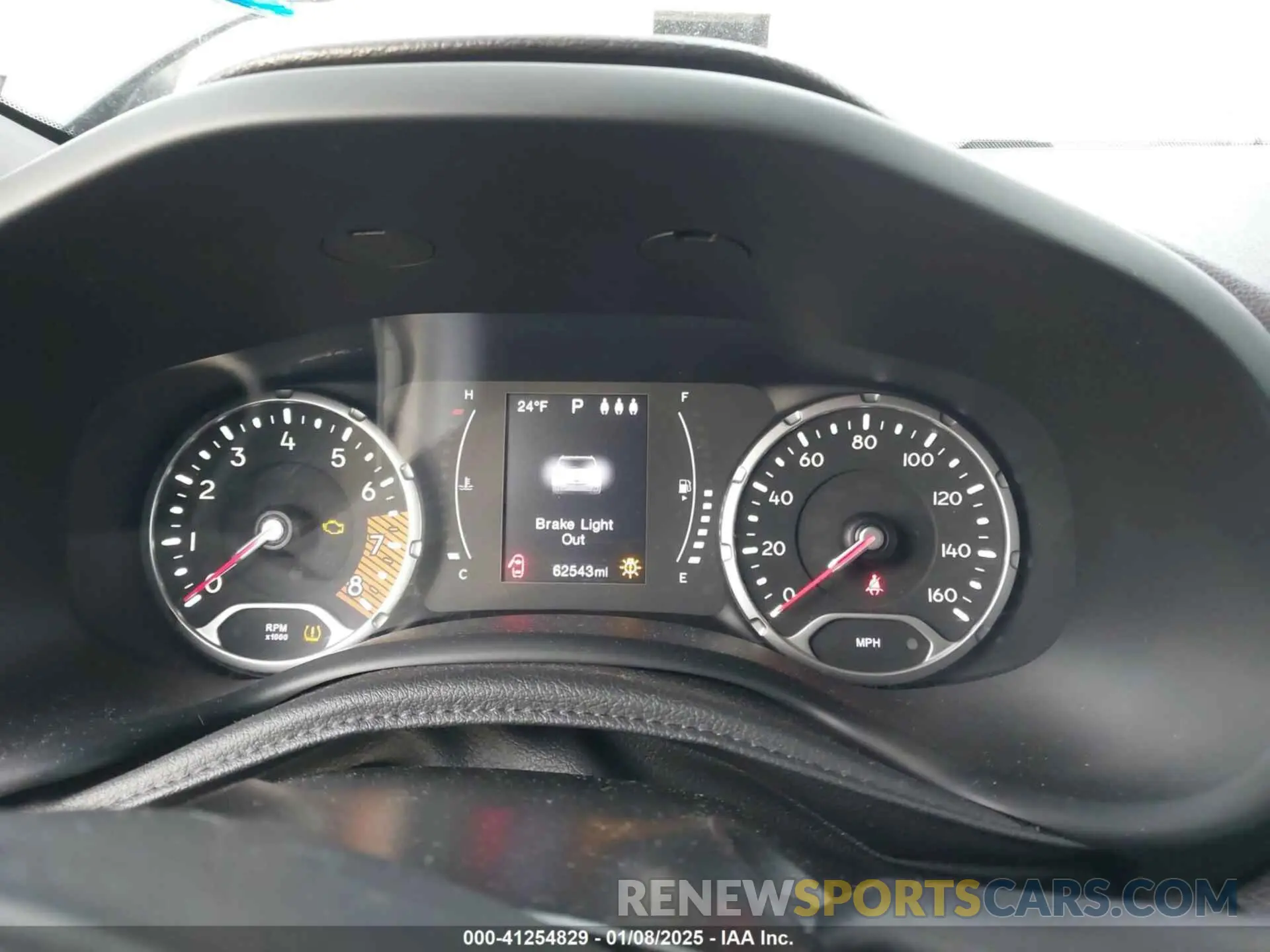 7 Photograph of a damaged car ZACNJBBB4KPK64698 JEEP RENEGADE 2019