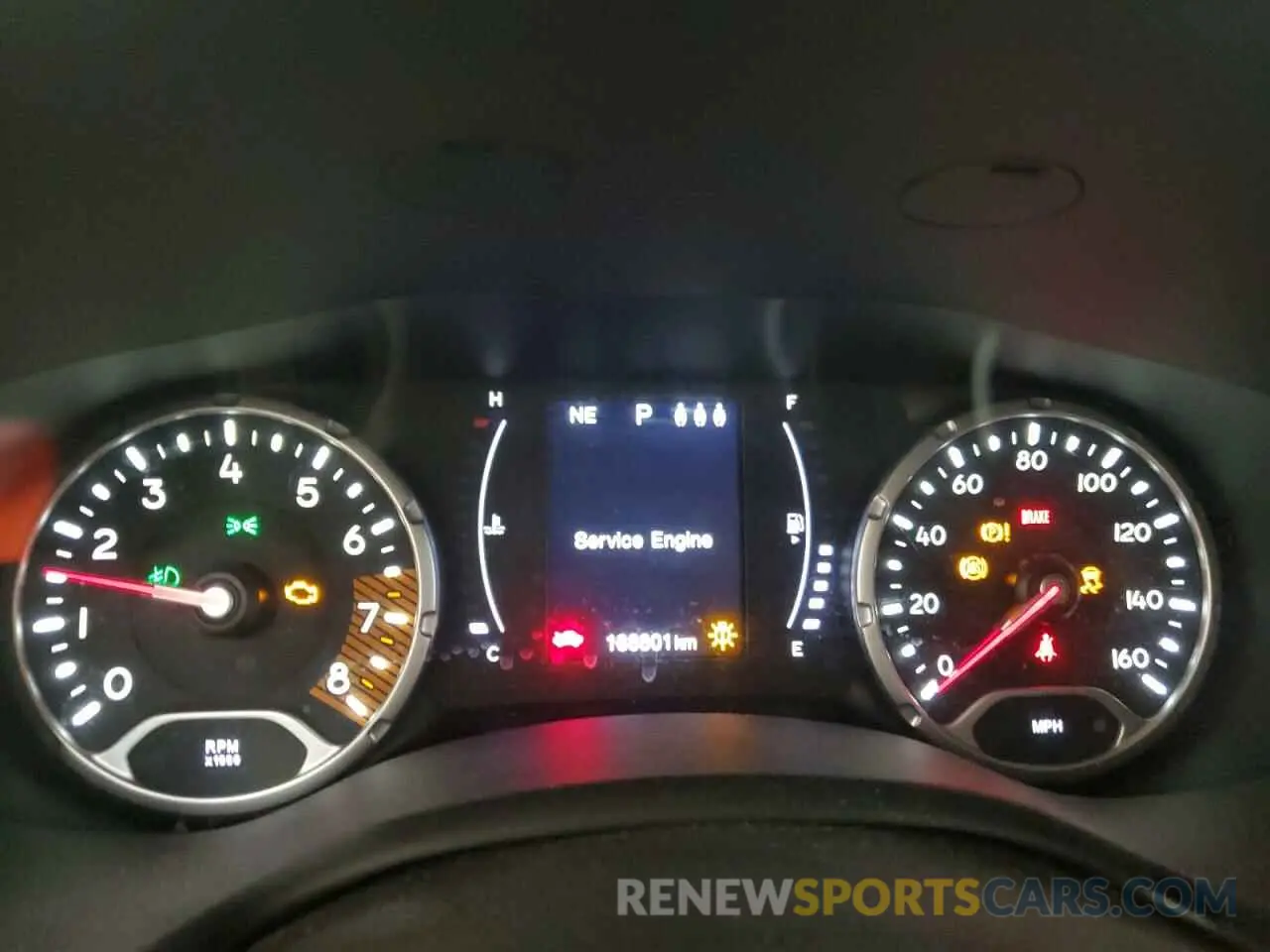 9 Photograph of a damaged car ZACNJBBB4KPK74227 JEEP RENEGADE 2019