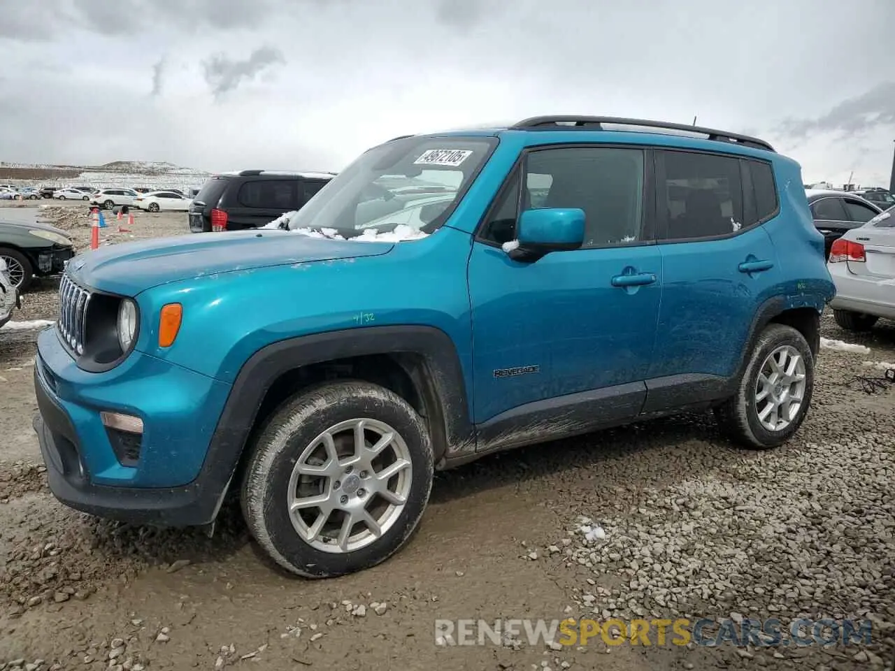 1 Photograph of a damaged car ZACNJBBB4KPK80416 JEEP RENEGADE 2019