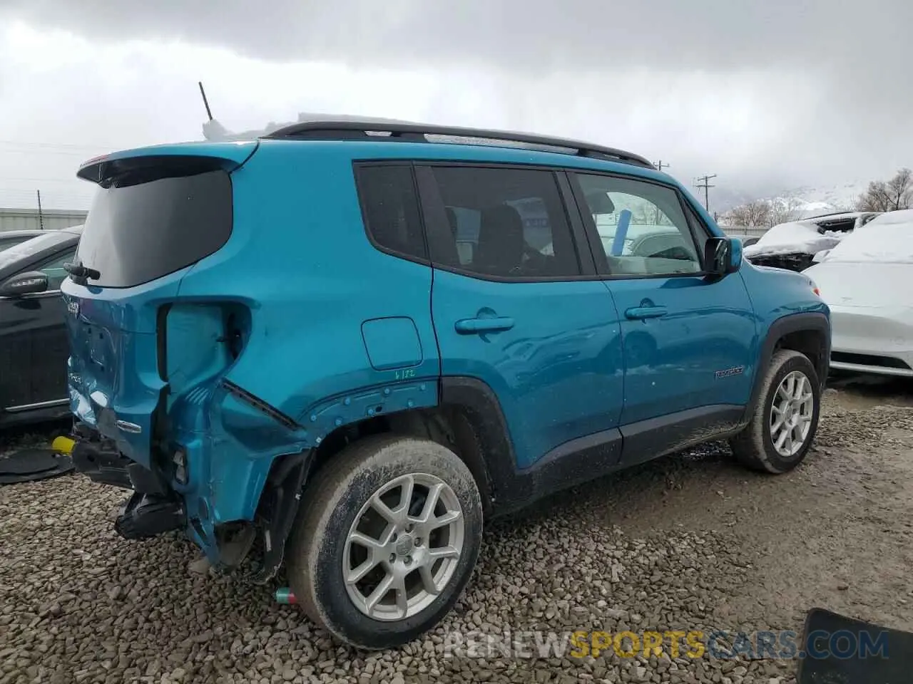 3 Photograph of a damaged car ZACNJBBB4KPK80416 JEEP RENEGADE 2019