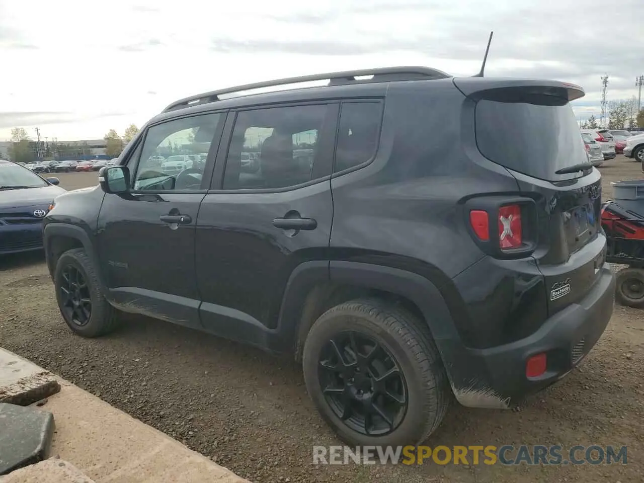 2 Photograph of a damaged car ZACNJBBB4KPK91853 JEEP RENEGADE 2019