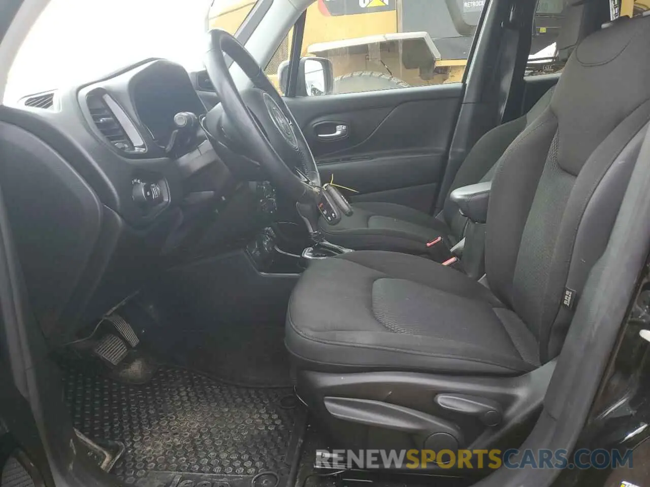 7 Photograph of a damaged car ZACNJBBB4KPK91853 JEEP RENEGADE 2019