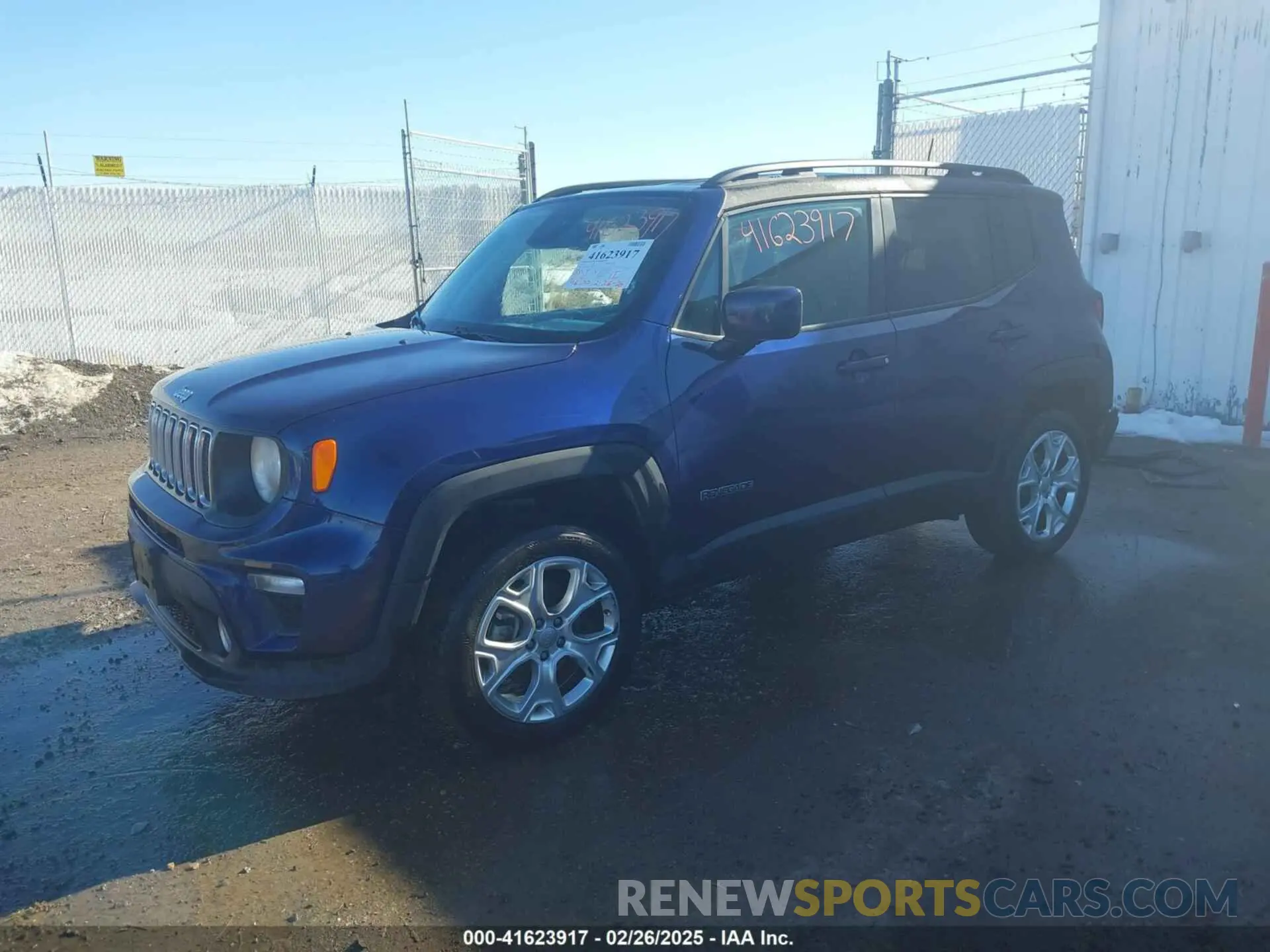 2 Photograph of a damaged car ZACNJBBB5KPJ89333 JEEP RENEGADE 2019