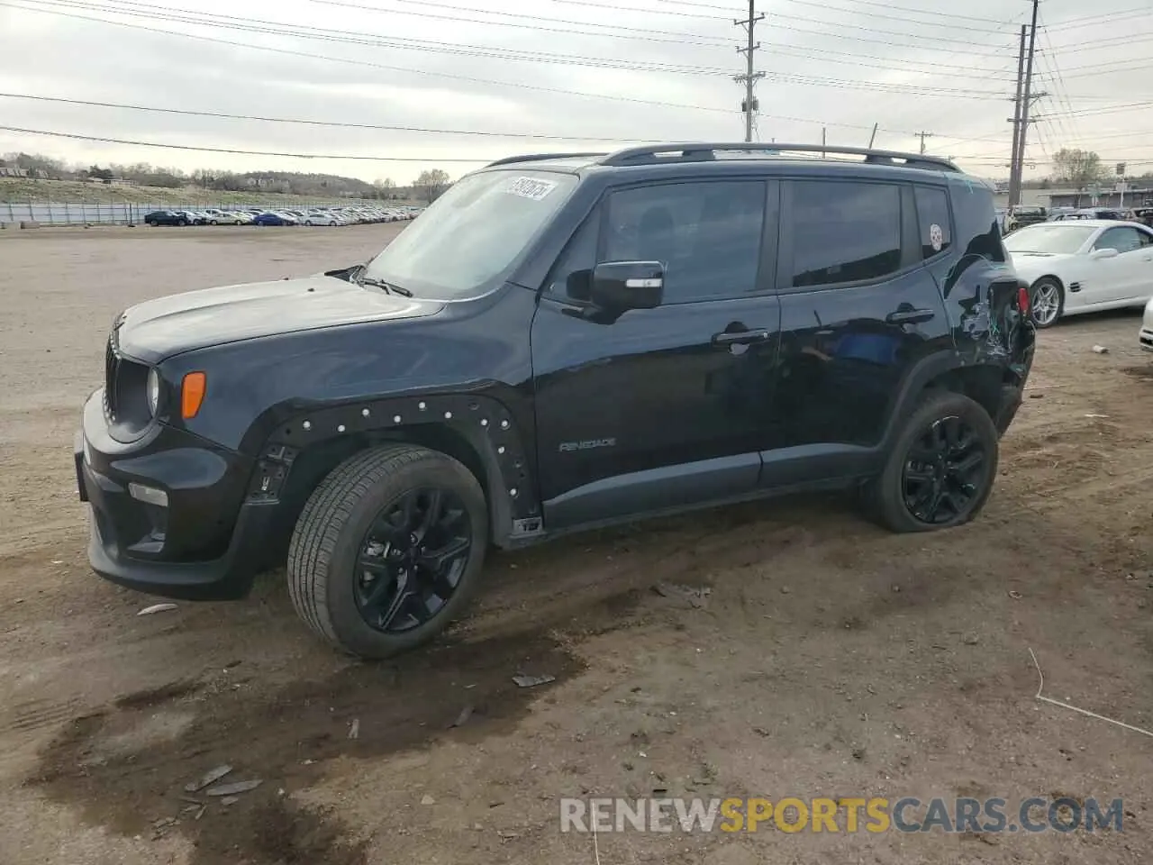1 Photograph of a damaged car ZACNJBBB5KPJ93236 JEEP RENEGADE 2019