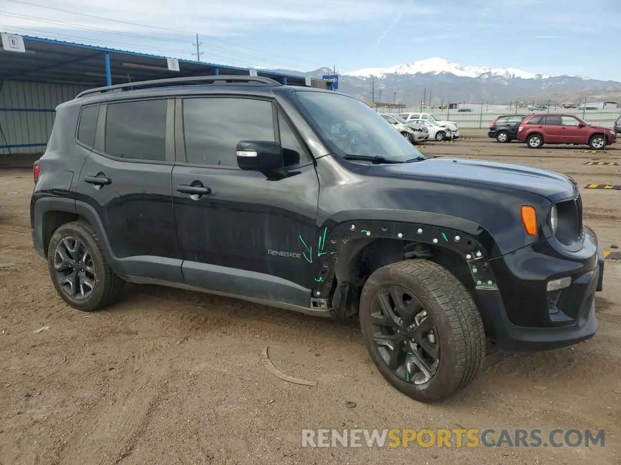 4 Photograph of a damaged car ZACNJBBB5KPJ93236 JEEP RENEGADE 2019