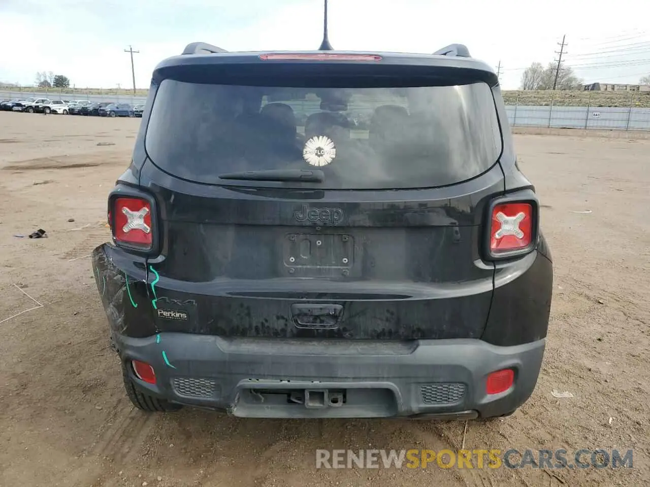 6 Photograph of a damaged car ZACNJBBB5KPJ93236 JEEP RENEGADE 2019