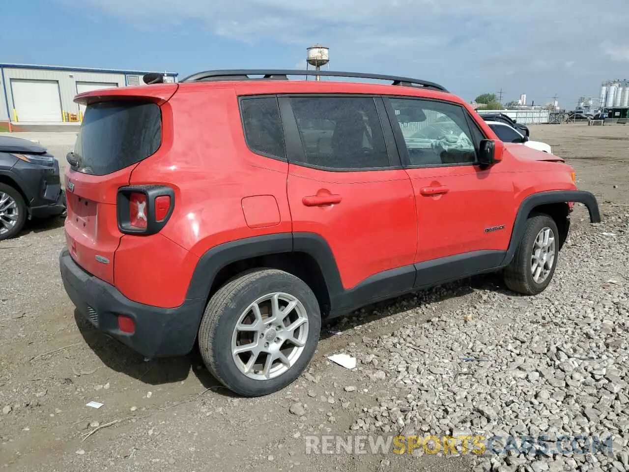 3 Photograph of a damaged car ZACNJBBB5KPK30611 JEEP RENEGADE 2019