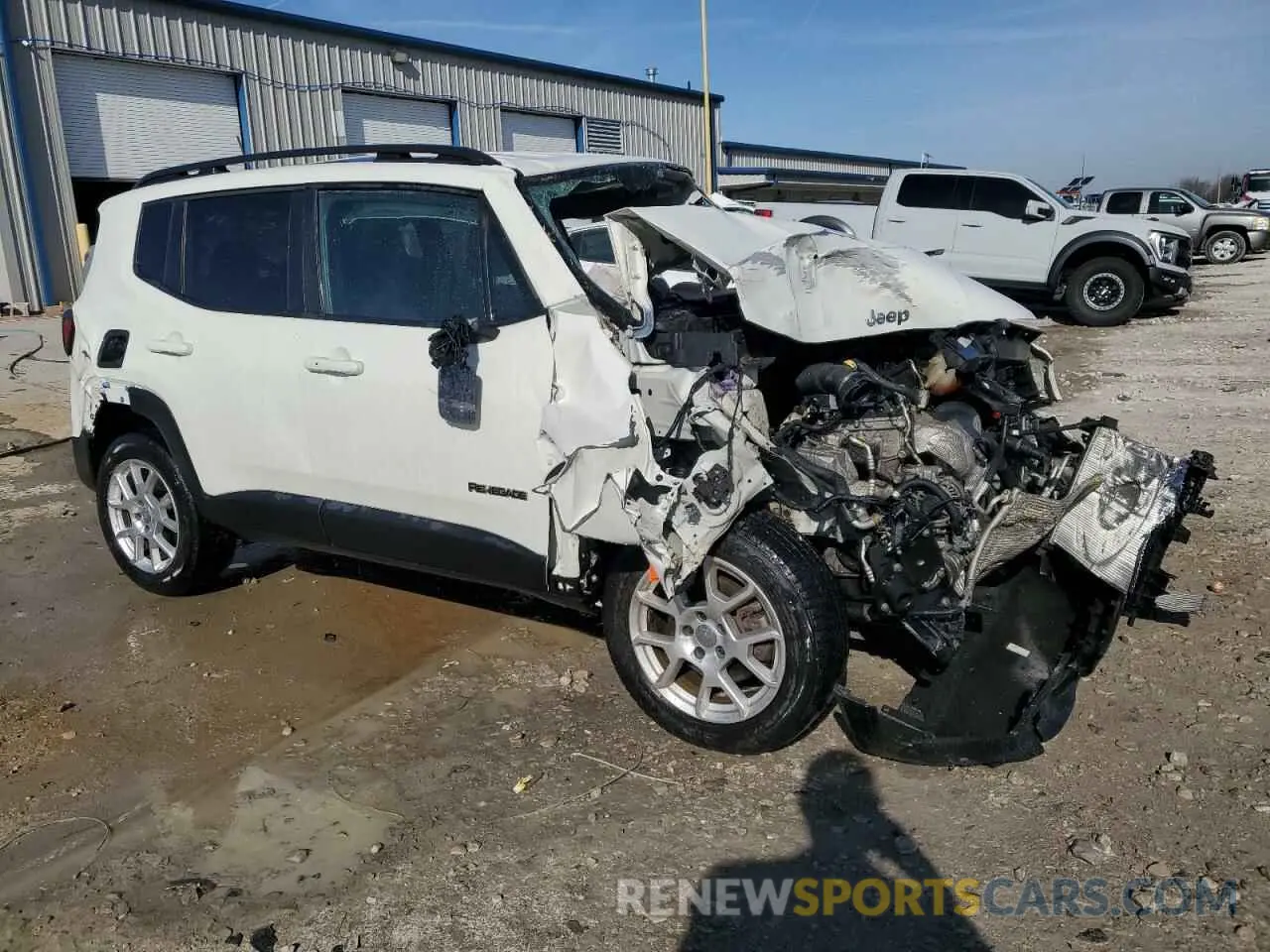4 Photograph of a damaged car ZACNJBBB5KPK43407 JEEP RENEGADE 2019