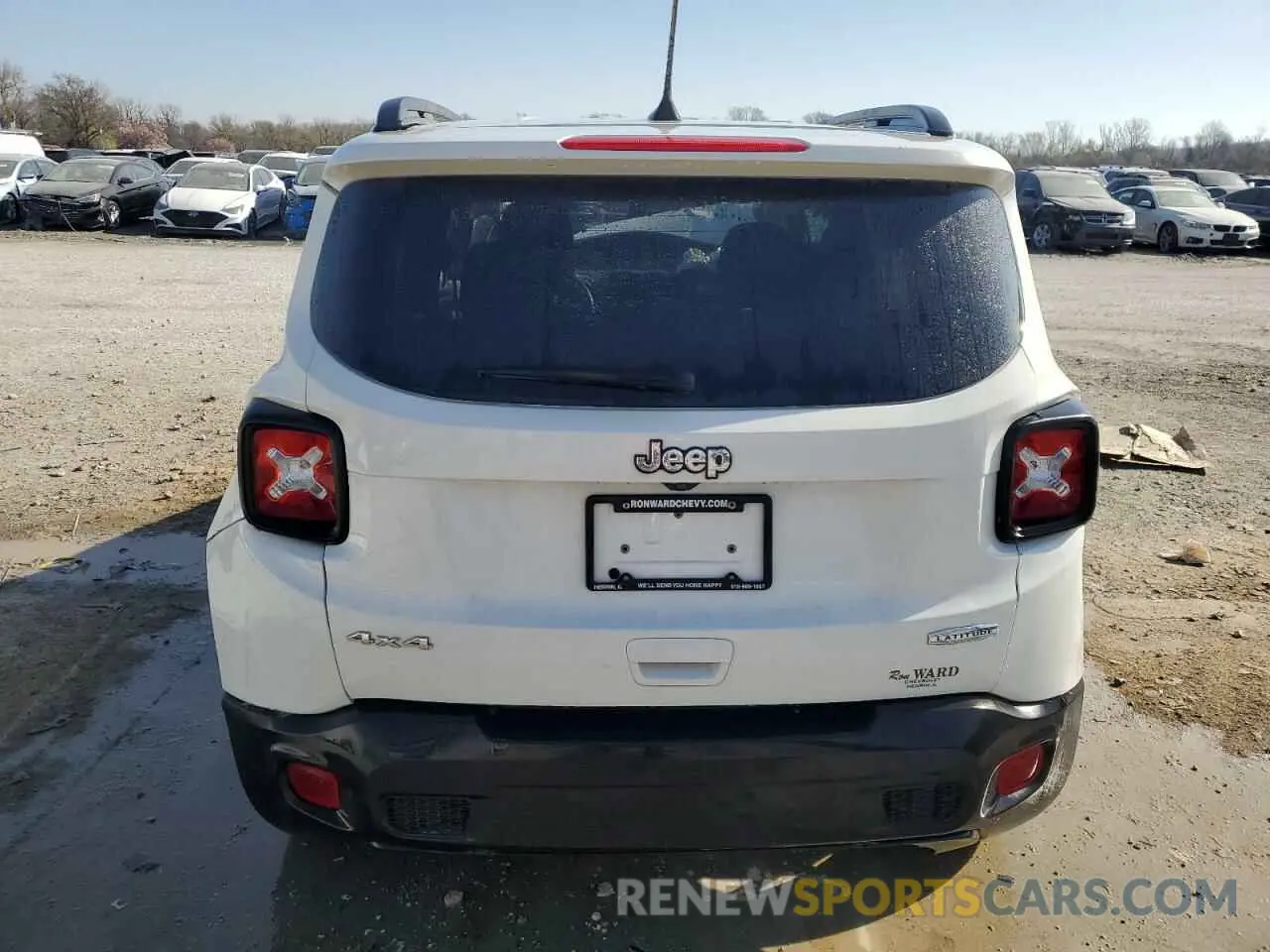 6 Photograph of a damaged car ZACNJBBB5KPK43407 JEEP RENEGADE 2019