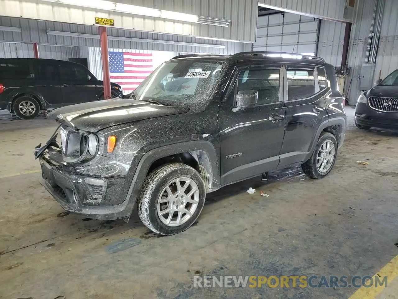1 Photograph of a damaged car ZACNJBBB6KPK30701 JEEP RENEGADE 2019