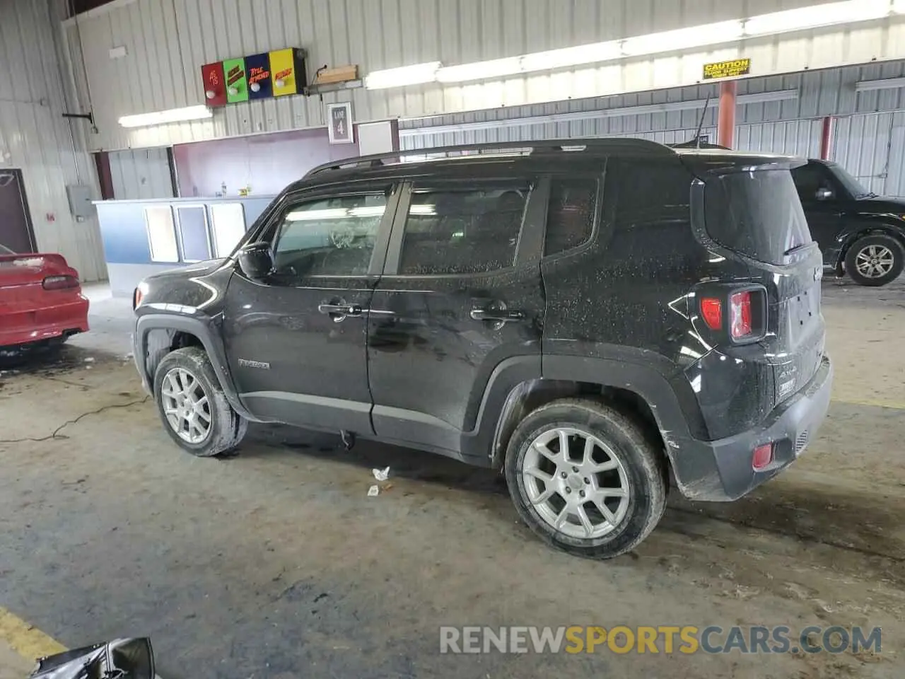 2 Photograph of a damaged car ZACNJBBB6KPK30701 JEEP RENEGADE 2019