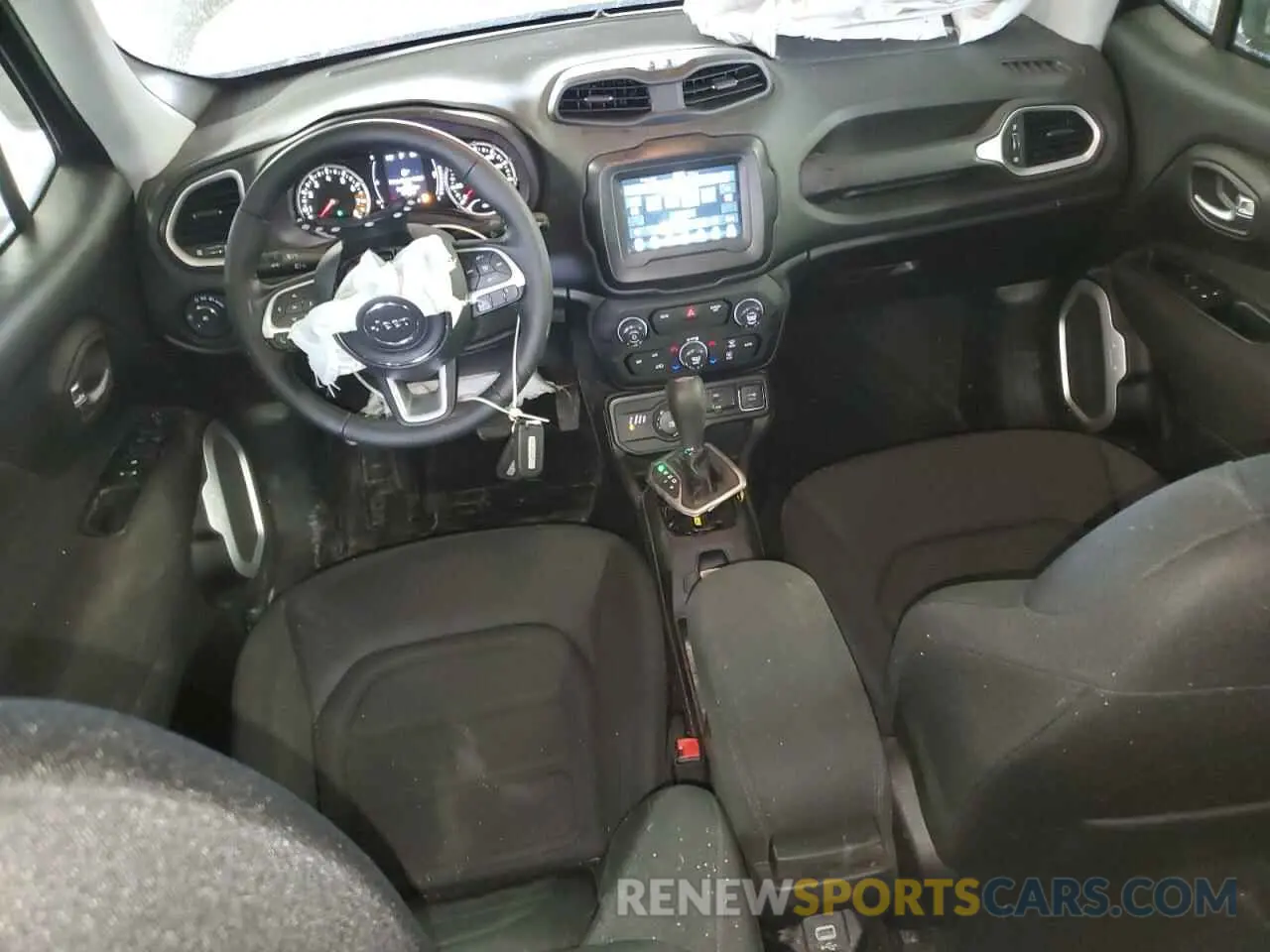 8 Photograph of a damaged car ZACNJBBB6KPK30701 JEEP RENEGADE 2019