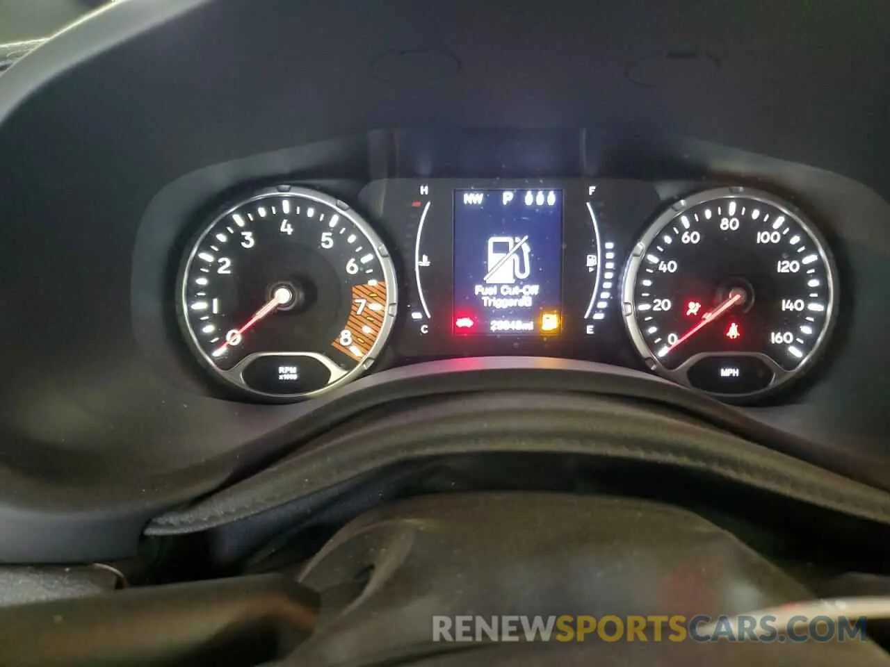 9 Photograph of a damaged car ZACNJBBB6KPK30701 JEEP RENEGADE 2019