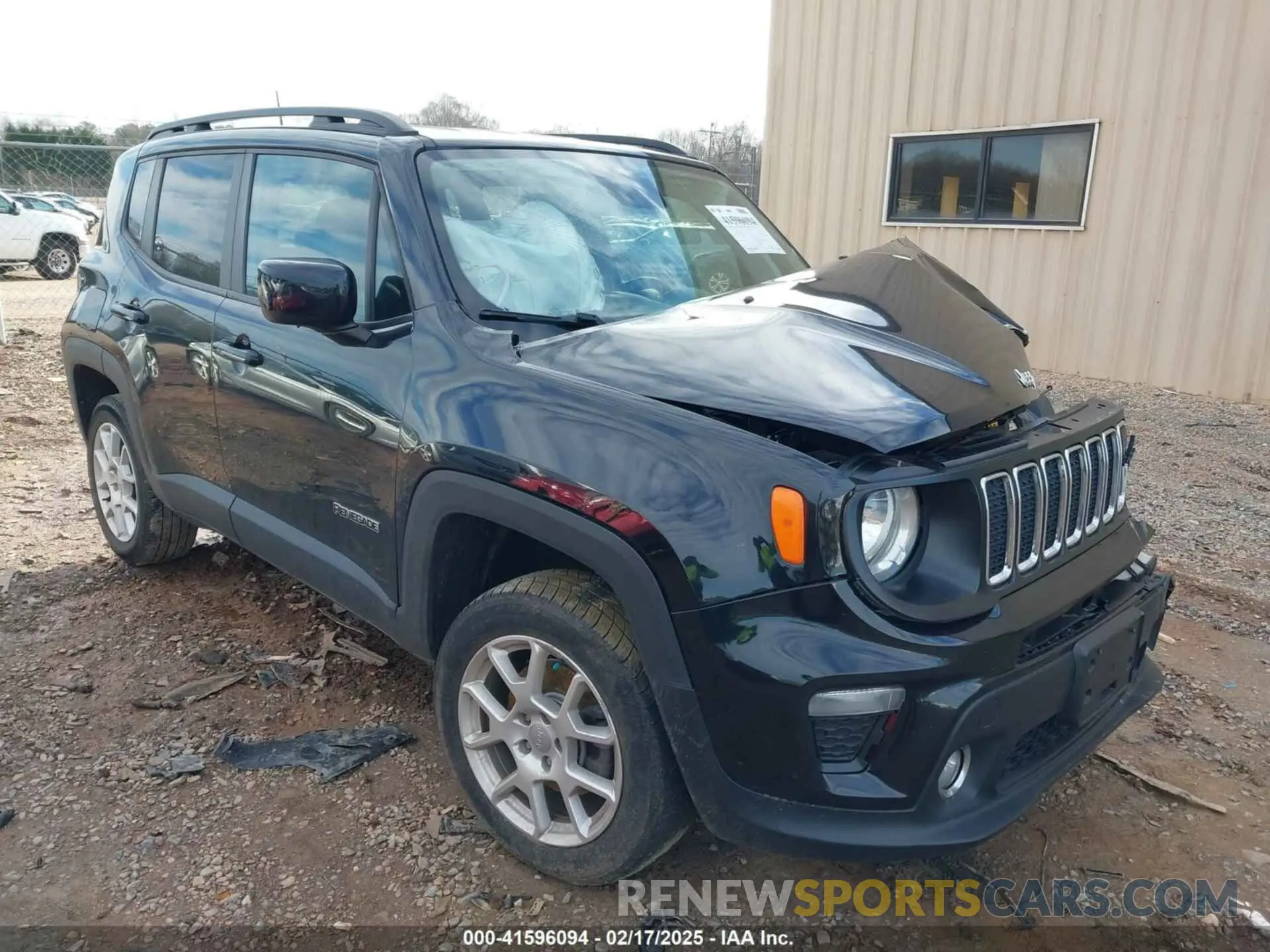 1 Photograph of a damaged car ZACNJBBB6KPK60622 JEEP RENEGADE 2019
