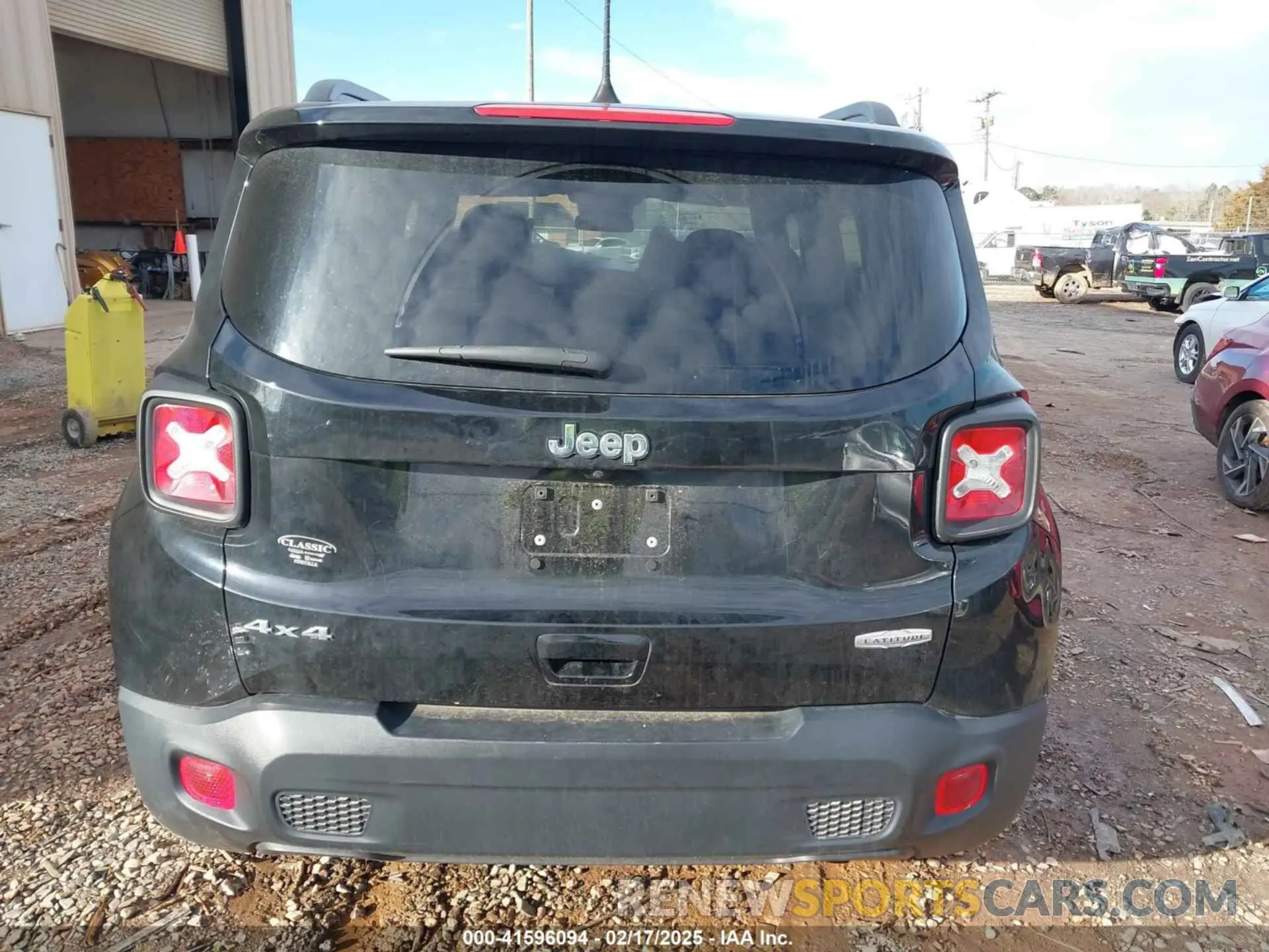 16 Photograph of a damaged car ZACNJBBB6KPK60622 JEEP RENEGADE 2019