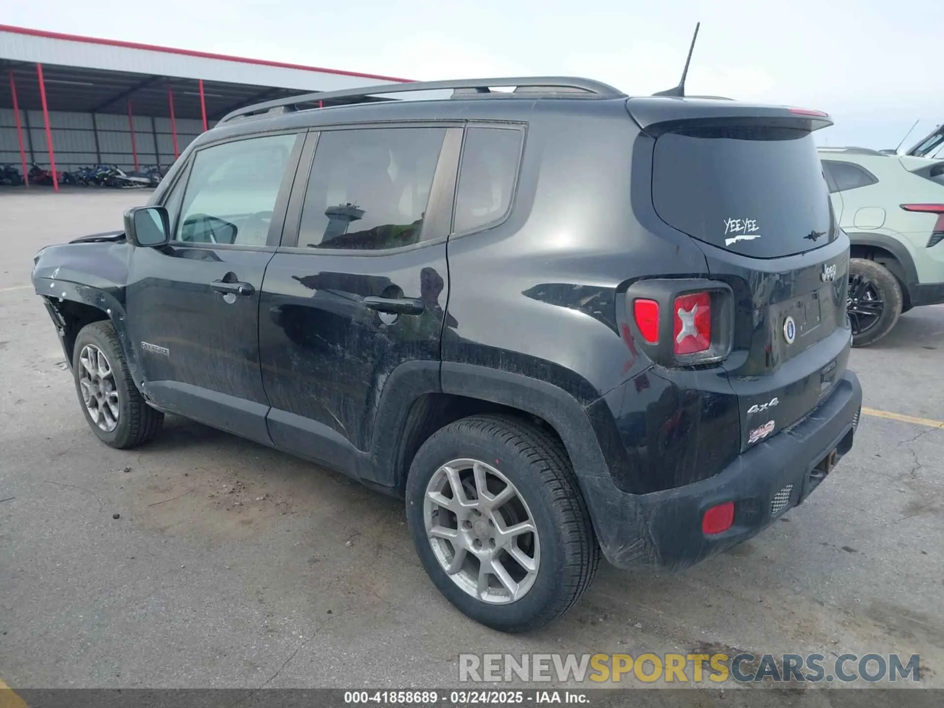 3 Photograph of a damaged car ZACNJBBB6KPK73371 JEEP RENEGADE 2019