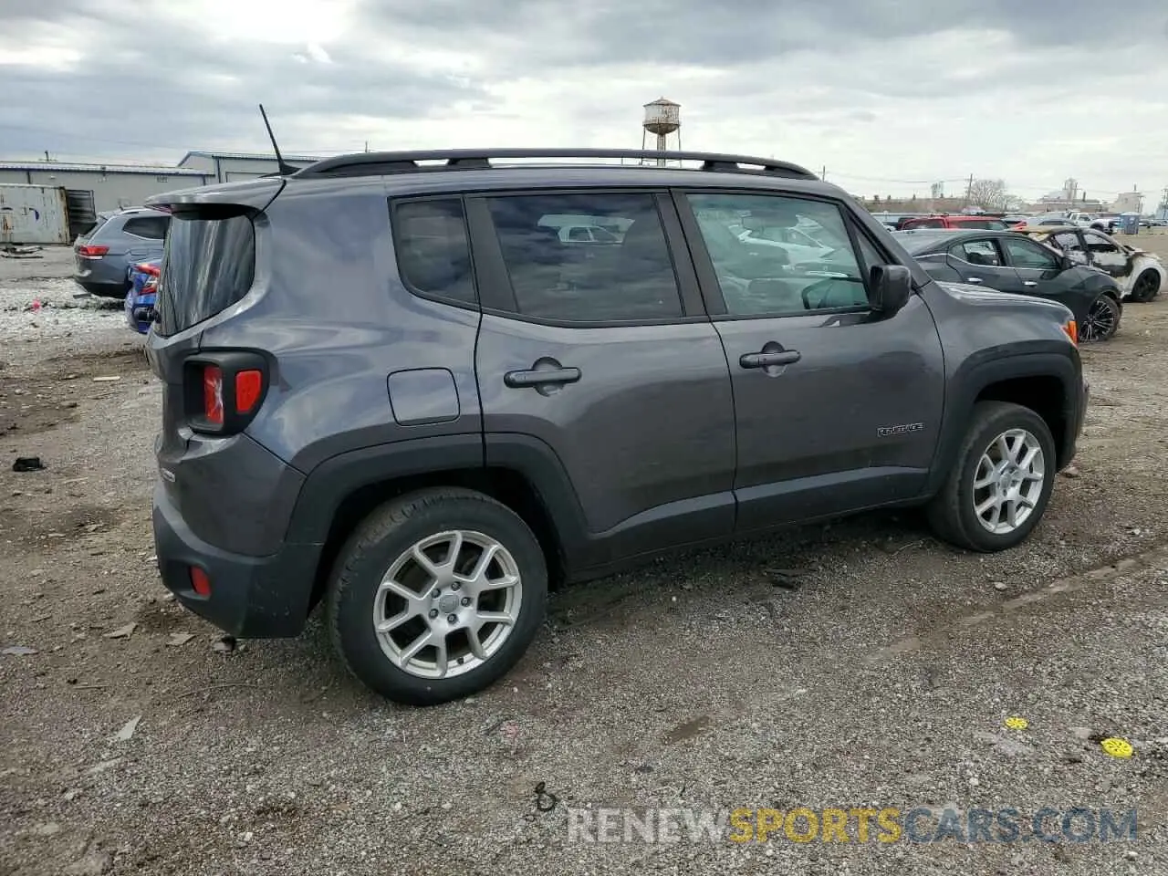 3 Photograph of a damaged car ZACNJBBB7KPK07332 JEEP RENEGADE 2019