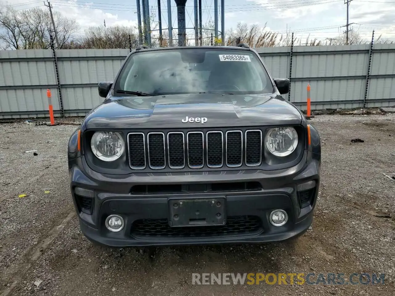 5 Photograph of a damaged car ZACNJBBB7KPK07332 JEEP RENEGADE 2019